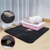 Durukar® Cat Litter Catcher Cleaning Sifting Gray Mat
