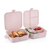 Durukar® Self-spooned Forked Feeding Box 4 Compartment Childrens Lunch Box Storage Box