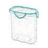 Durukar® Kilitli Kapaklı Contalı Hava,Su Sıvı Geçirmez 2,4 Litre Erzak Saklama Kabı-SA590