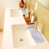 Durukar® Lavabo İçin Silikon Esnek Mat Musluk Sapı Damlama Tutucu Raf Mutfak Tezgahı Sıçrama Koruma