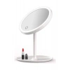 Durukar® LED Lighted Round Makeup Mirror – Touch Adjustable Light Tone, 360° Rotatable Desktop Professional Makeup and Skincare Mirror