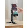 Durukar® Masaüstü Telefon Standı 360 Derece Dönebilen Başlıklı Ayaklı Telefon Tripodu