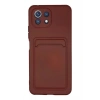 Durukar®   Mi 11 Kılıf Kelvin Kartvizitli Silikon - Bordo