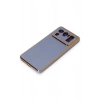 Durukar®   Mi 11 Ultra Kılıf Volet Silikon - Mavi