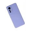 Durukar®   Mi 12 Lite Kılıf Nano içi Kadife Silikon - Lila