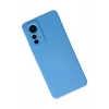 Durukar®   Mi 12 Lite Kılıf Nano içi Kadife Silikon - Mavi