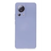 Durukar®   Mi 13 Lite Kılıf Nano içi Kadife Silikon - Lila