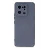 Durukar®   Mi 13 Pro Kılıf Nano içi Kadife Silikon - Gri