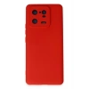 Durukar®   Mi 13 Pro Kılıf Nano içi Kadife Silikon - Kırmızı