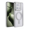 Durukar®   Mi 14T Pro Joke Simli Magneticsafe Kılıf - Gümüş