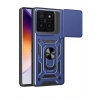 Durukar®   Mi 14T Pro Kılıf Pars Lens Yüzüklü Silikon - Lacivert