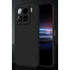 Durukar®   Mi 15 Pro Kılıf Nano içi Kadife Silikon - Siyah