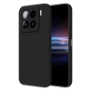 Durukar®   Mi 15 Pro Kılıf Nano içi Kadife Silikon - Siyah