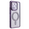 Durukar®   Mi 15T Pro Joke Simli Magneticsafe Kılıf - Derin Mor