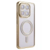 Durukar®   Mi 15T Pro Joke Simli Magneticsafe Kılıf - Gold
