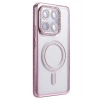 Durukar®   Mi 15T Pro Joke Simli Magneticsafe Kılıf - Pembe