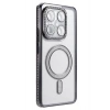 Durukar®   Mi 15T Pro Joke Simli Magneticsafe Kılıf - Siyah