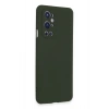 Durukar®  One Plus 9 Pro Kılıf Nano içi Kadife Silikon - Koyu Yeşil