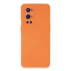Durukar®  One Plus 9 Pro Kılıf Nano içi Kadife Silikon - Turuncu