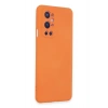 Durukar®  One Plus 9 Pro Kılıf Nano içi Kadife Silikon - Turuncu