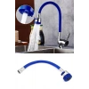 Durukar® Swivel Head Economical Tubular Faucet Pipe and Head Blue