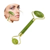 Durukar® Özel Süngerli Kutusunda Kırılmaz Çift Taraflı 2li Cilt Yüz Masaj Aleti Jade Roller Yeşim Taş