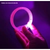 Durukar® Pembe Led Işıklı Baskı Yapılabilen Pilli Bileklik Bilezik 1,5 cm Genişlik