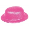 Durukar® Pembe Renk Simli Melon Yuvarlak Parti Şapkası 24x26 cm