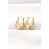 Durukar® Pirinç Gold Renk Bombeli Küpe