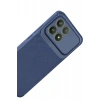 Durukar®   Poco F8 Pro Auto Focus Karbon Kapak - Lacivert