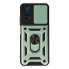 Durukar®   Poco M4 Pro 4G Kılıf Pars Lens Yüzüklü Silikon - Yeşil