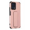 Durukar®   Poco X5 5G Kılıf Mega Standlı Silikon - Pudra
