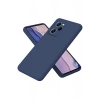 Durukar®   Poco X5 Pro 5G Nano içi Kadife Silikon - Lacivert