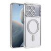Durukar®   Poco X6 Pro Joke Simli Magneticsafe Kılıf - Gümüş