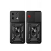 Durukar®   Poco X6 Pro Kılıf Pars Lens Yüzüklü Silikon - Yeşil