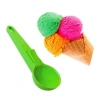 Durukar® Practical Clamped Plastic Ice Cream Serving Presentation Scoop Spoon