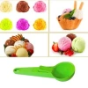 Durukar® Practical Clamped Plastic Ice Cream Serving Presentation Scoop Spoon