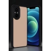 Durukar®  Realme 12 Lite Kılıf Aras Deri Kapak - Pudra