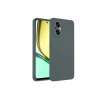 Durukar®  Realme 12 Lite Kılıf First Silikon - Koyu Yeşil