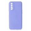 Durukar®  Realme 7 Kılıf First Silikon - Lila