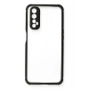 Durukar®  Realme 7 Kılıf Miami Şeffaf Silikon - Siyah
