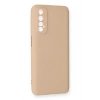 Durukar®  Realme 7 Kılıf Nano içi Kadife Silikon - Pudra