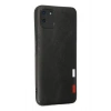 Durukar®  Realme C11 Kılıf Loop Deri Silikon - Siyah