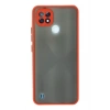 Durukar®  Realme C21 Kılıf Montreal Silikon Kapak - Kırmızı
