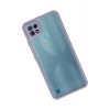 Durukar®  Realme C21 Kılıf Montreal Silikon Kapak - Mor