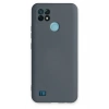 Durukar®  Realme C21 Kılıf Nano içi Kadife Silikon - Gri