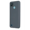 Durukar®  Realme C21 Kılıf Nano içi Kadife Silikon - Gri