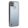 Durukar®  Realme C25Y Kılıf  Lensli Silikon - Siyah
