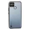Durukar®  Realme C25Y Kılıf  Lensli Silikon - Siyah
