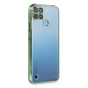 Durukar®  Realme C25Y Kılıf  Lensli Silikon - Yeşil